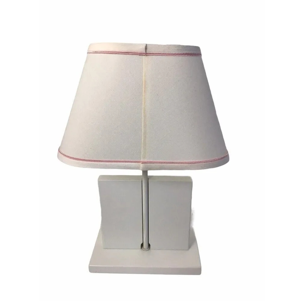 Hand Painted Wooden Ballerina Lamp
